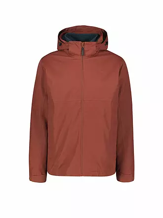 MERU | Herren Wanderjacke Bedford 2in1 Hoodie | kupfer